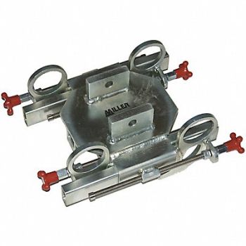 HONEYWELL MILLER Portable I-Beam clamping base Aluminum, 784F18
