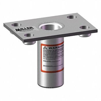 HONEYWELL MILLER Floor Flush mount sleeve Zinc Plated, 784F58