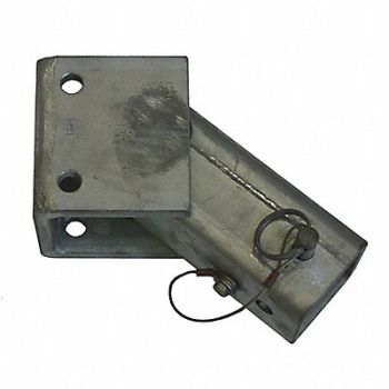 HONEYWELL MILLER Bumper Receiver Yellow Manual Aluminum, 784F71