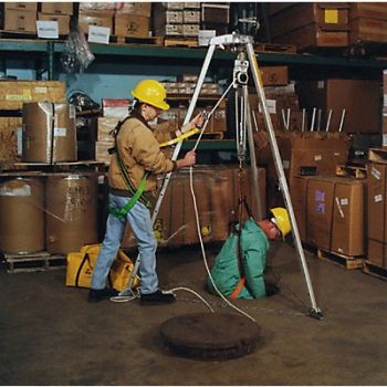 HONEYWELL MILLER Rescue system Silver 300 lb Capacity, 784F82