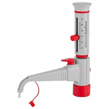 GLOBE SCIENTIFIC Bottle Top Dispenser 0.25 to 2.5 mL, 784GL2