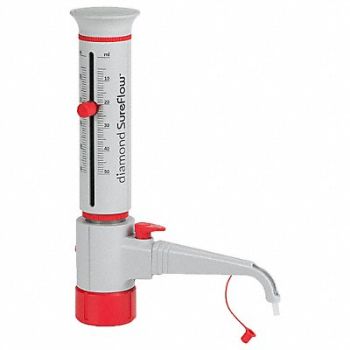 GLOBE SCIENTIFIC Bottle Top Dispenser 5 to 50 mL, 784GL7