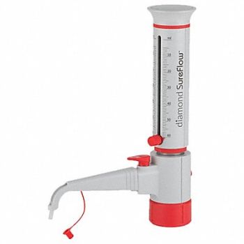 GLOBE SCIENTIFIC Bottle Top Dispenser 5 to 60 mL, 784GL8