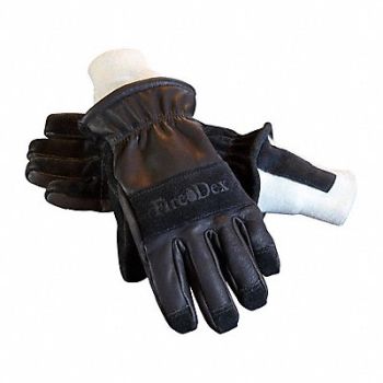 FIRE-DEX Leather Glove Knitwrist Cuff, 784H60