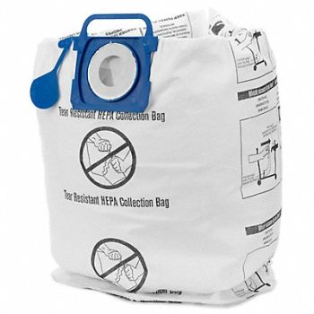 SHOP-VAC Vacuum Bags Non-Reusable Dry Cloth PK2, 784HY1
