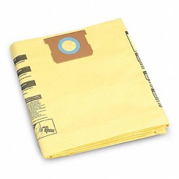 SHOP-VAC Vacuum Bags Non-Reusable Dry Paper PK2, 784HY7