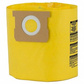 SHOP-VAC Vacuum Bags Non-Reusable Dry Paper PK2, 784HZ1