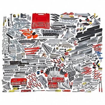 PROTO Master Tool Set 1 258 PCS Easy Grip, 784JP0