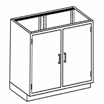 BLICKMAN Base Cabinet (2) Compartments 35 W, 784JZ6