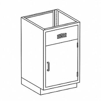 BLICKMAN Wide Vented Sink Cabinet 24, 784K09