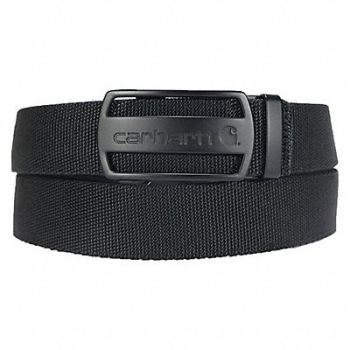 CARHARTT Ratchet Belt Black 58 L 1-3/8 W, 784NE1