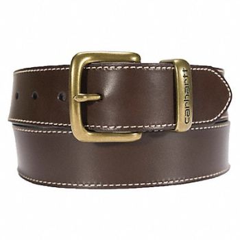 CARHARTT Metal Keeper Belt Brown 40 L 1-1/2 W, 784NN7