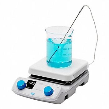 VELP SCIENTIFIC Hot Plate Stirrer 4 gal Square Ceramic, 784P53