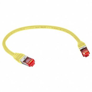 TRIPLETT Patch Cable CAT6A 10GBPS Yellow, 784T90