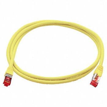TRIPLETT Patch Cable CAT6A 10GBPS Yellow, 784T94