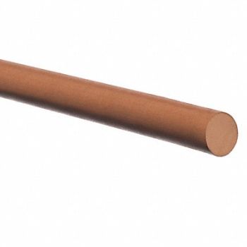 GRAINGER APPROVED K4781 Viton Round Cord 7.5mm D 25 L 75A Brown, 784UT6
