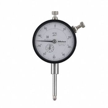 MITUTOYO Dial Indicator 0 in to 1 in White, 785TG8