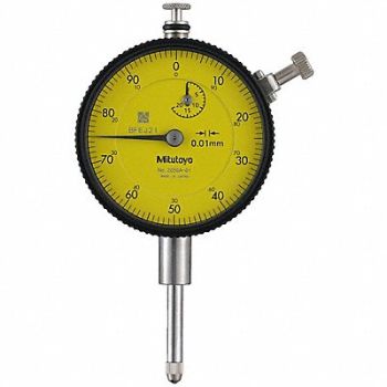 MITUTOYO Dial Indicator 0 to 20 mm Yellow, 785TH0