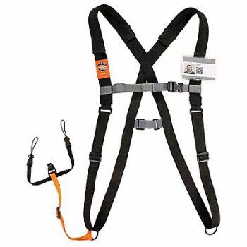 SQUIDS BY ERGODYNE Barcode Padded Scanner Harness Lanyard, 785TZ8