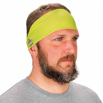 CHILL-ITS BY ERGODYNE Cooling Headband Lime, 785U02