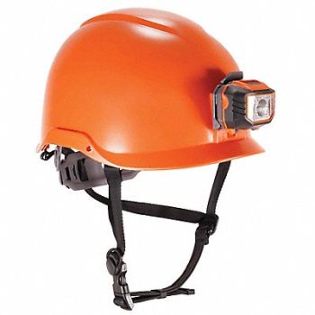 SKULLERZ BY ERGODYNE Class E Safety Helmet + LED Light, 785U20