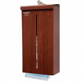 BOWMAN DISPENSERS Facemask Dispenser Cherry ABS, 786R63