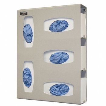 BOWMAN DISPENSERS Glove Dispenser Quartz ABS Quint, 786R77