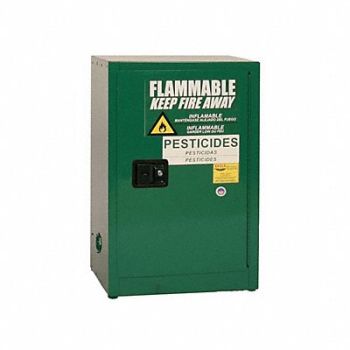EAGLE Pesticides Safety Cabinet Green, 786UY7