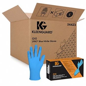 KLEENGUARD Disposable Gloves L Non-Sterile PK100, 786VD9