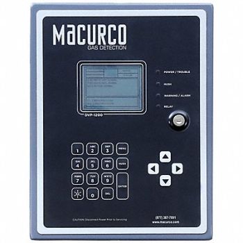 MACURCO Gas Detection Control Panel 13 in H, 786VH3