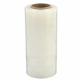 GRAINGER APPROVED Stretch Wrap Clear 1 500 ft 22.86 micron, 786VN0