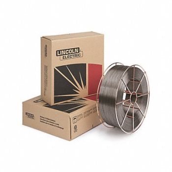LINCOLN ELECTRIC K4602 Metal-Cored Wire Steel Spool 0.052 Dia, 786W83