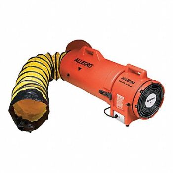 ALLEGRO Plastic Blower with 50 Foot Ducting, 786ZG6