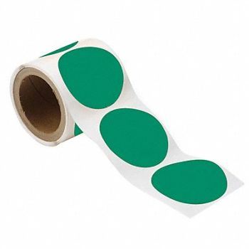 BRADY Floor Marking Tape Green PK400, 786ZP7