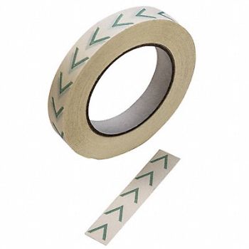 DYNALON Sterilization Tape White 50 m L 19 mm W, 787A34