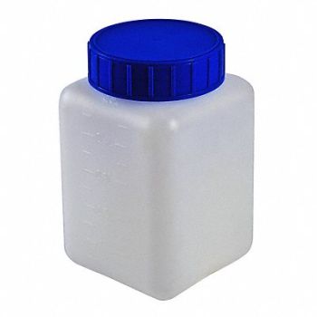 DYNALON Graduated Rectangular Bottles 16 oz PK10, 787A35