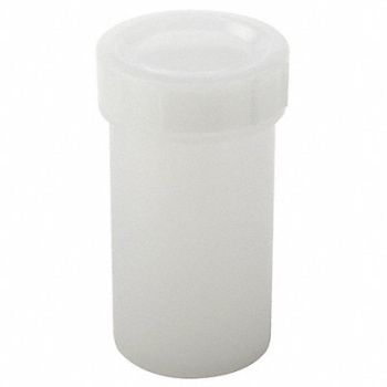 KARTELL Vial 180mL 109.6mm H 50mm Inside Dia PK5, 787A49