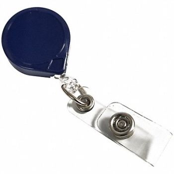 KEY-BAK ID Card Retractor Belt Clip Blue, 787CL6