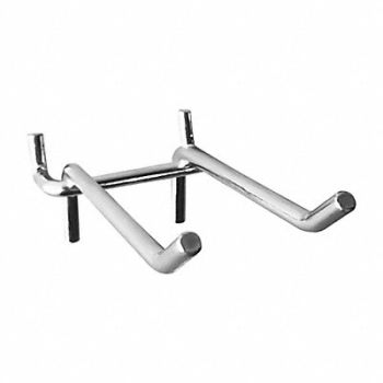 GRAINGER APPROVED Double Straight Hook 3 PK10, 787CX8