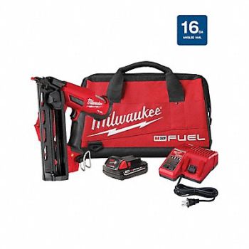 MILWAUKEE Nail Gun Kit Cordless For 16 ga Nail, 787D08