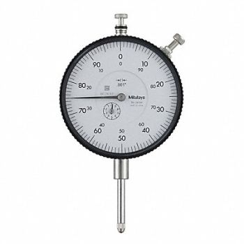 MITUTOYO Dial Drop 0 to 1 Range 78 mm Dial Size, 787DJ5