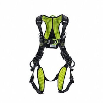 HONEYWELL MILLER Fall Protection Harness 3XL/4XL Sizing, 787EM3