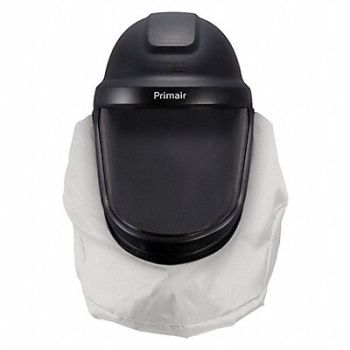 HONEYWELL Hard Hat Black/White PAPR System, 787H62