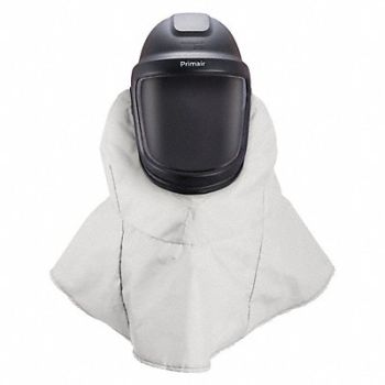 HONEYWELL Hard Hat Black/White PAPR System, 787H63