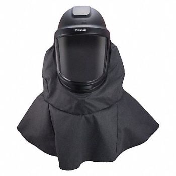 HONEYWELL Hard Hat Black PAPR System, 787H65