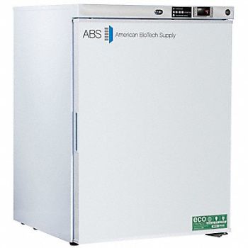 AMERICAN BIOTECH SUPPLY Refrigerator 5.2 cu ft 32-1/8 H 23-3/4 W, 787KD9