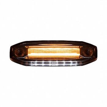 MAXXIMA Clearance Marker Amber Clear Lens, 787LM8