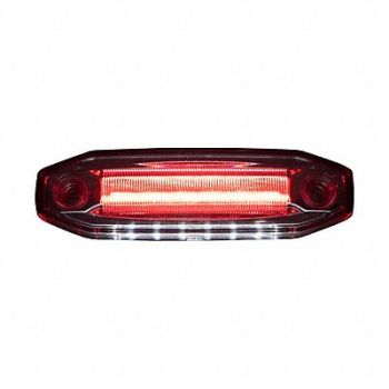 MAXXIMA Clearance Marker Red Clear Lens, 787LM9