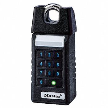 MASTER LOCK Padlock 3/4 Vertical Shackle Clearance, 787MD3