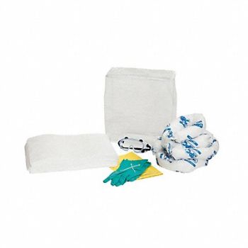 BRADY Spill Kit Polypropylene Pad Material, 787MD4